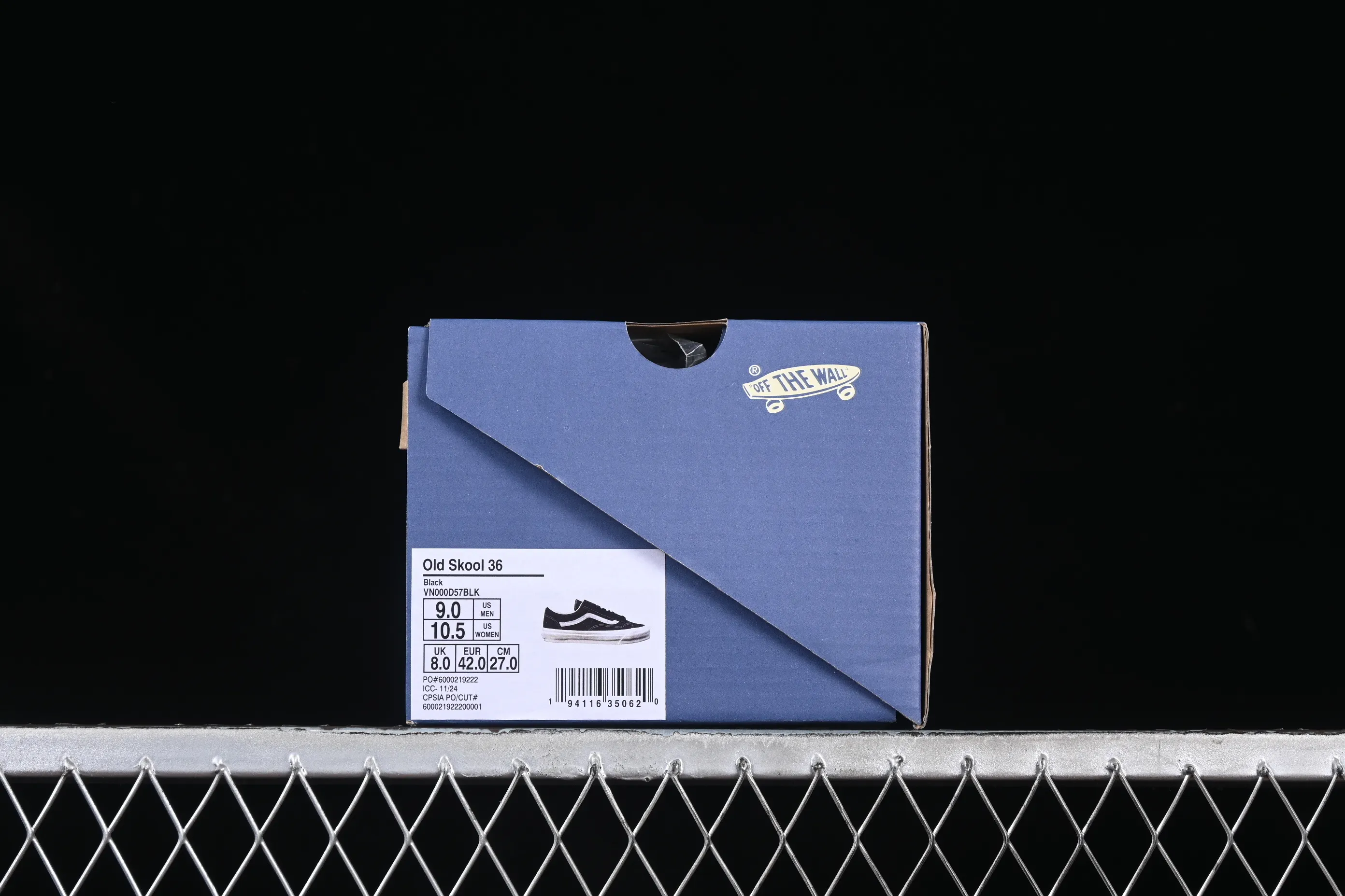 All categories Vans Vans series Vans Low Vans low top Vans Premium Old Skool 36 Vans official high-end full leather retro sneakers VN000D57BLK
